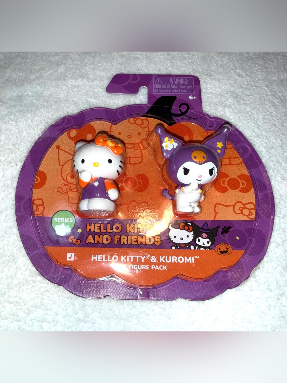 Sanrio Series 1 Halloween Hello Kitty & Kuromi Mini Figure 2-Pack